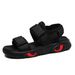 Plus Size Men's Shoes Breathable Non-slip Casual Beach Shoes Men's New Trend Open-toe Platform Sandals_vogvips.com