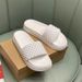 New Style Red Sole Slippers For Men And Women, Non-Slip Thick Sole, Simple Outdoor Sandals, Comfortable Flat Heel, Lightweight_vogvips.com