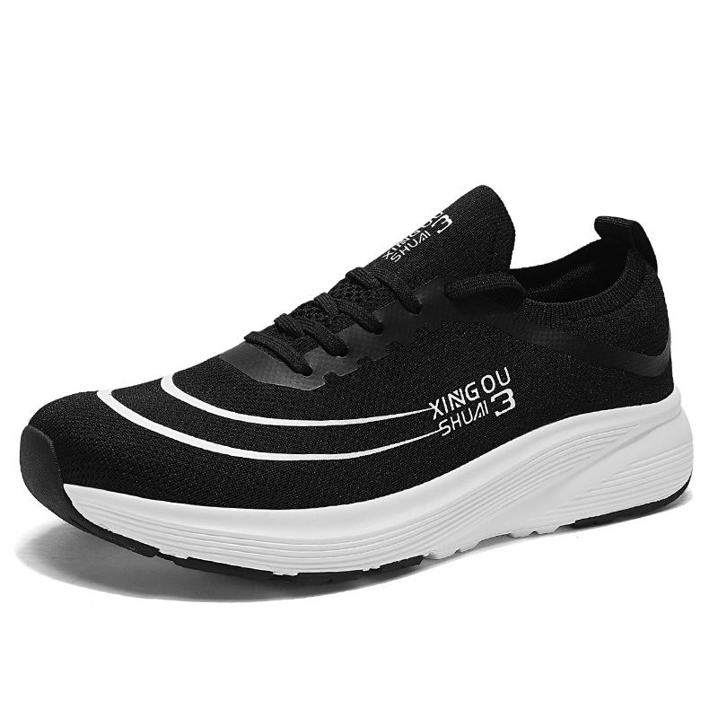 Barefoot Wide Toe Box Sneakers For Men & Women - Breathable Knit Mesh Running Shoes With Arch Support, Lightweight Cushioning For Walking, Gym_vogvips.com