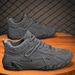 European Warm Series Fleece-Lined Warm Work Small Autumn Four Seasons Men's Casual Cotton Loafers Non-Slip Mid-Top Leather Shoes_vogvips.com