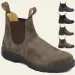 Men's Leather Casual Slip-on Formal Oxford Retro Couple Shoes Boots 241115_vogvips.com