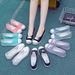 2026 New Summer Fashion Casual Canvas Loafers Slip On Ladies Lace-up Single Shoes Women Flat Sneakers Flats_vogvips.com