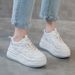 Women's Hidden Heel 32 Dad 2025 Autumn New Thick-Soled White Casual Low-Top Breathable Sports Shoes_vogvips.com