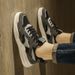 Men's Summer Lightweight Mesh Breathable Sports Casual Sneake, High-End Trendy Brand Veatile White Shoes For_vogvips.com