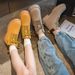 European Warm Series Men's Couple Style Martin 2025 Autumn High-top Work Shoes Outdoor Thick-soled Yellow Boots B801_vogvips.com
