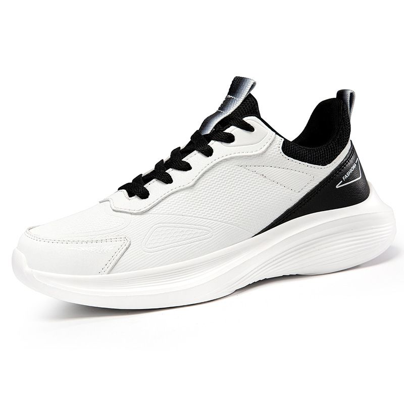 Men's Fashion Sneakers Lightweight Breathable Black Soft Sole Casual Shoes Comfortable Non-slip Versatile Slip-on Outdoor_vogvips.com