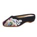 Slippers, Waves, Embroidery, Embroidered Cloth Shoes, Women's Fabric Slippers, Sandals_vogvips.com