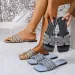 Sandals Women Wedges Slides Slippers Summer Sports Waterproof Beach Footwear Party Shock Absorption Luxury Shoes_vogvips.com