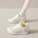 Flat-bottomed Forrest Gump Shoes Women's Mesh Versatile Breathable Comfortable Soft-soled Casual Sports Shoes_vogvips.com