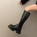 Over-the-Knee For Women, Long Autumn 2025 New Thick-Soled Western Riding Boots, Slimming Cowboy Boots_vogvips.com