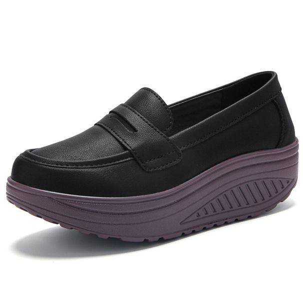 Spring Lightweight Mom Shoes, Soft Sole, Comfortable Women's Shoes, Non-Tiring Shoes, Middle-Aged And Elderly Slip-On Si_vogvips.com