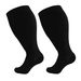 Men's and women's running fitness socks solid color pressure socks Fat socks_vogvips.com