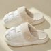 Waterproof Slippers For Women New Autumn And Winter Plush Warm Non Slip Indoor Home Thick Soled Detachable Cotton Slippers For Women_vogvips.com