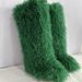 Women's Winter Imitation Fur Beach Wool Boots European And American Tall Tube 40 Long Tube 50 Snow Boots Shoes_vogvips.com