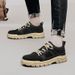 Tooling Leather Low Top Casual Shoes Outdoor Desert Work Platform Martin Boots Men's Shoes_vogvips.com