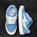 2025 Fall/Winter Explosion Head Embroidered American Street Style Sneakers, Blue With Brown Sole, Versatile Unisex_vogvips.com