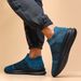 Men’s Shoes Large Size Sports Men's Shoes Breathable Flying Knit Socks Shoes Lace Up Large Size Casual Running_vogvips.com