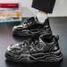 Spring New Breathable Little White Men's Trend Versatile Thick Sole Sports Casual Board Dad Trendy Shoes_vogvips.com