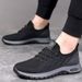 Men's Versatile Running Shoes Cross Border Style for Spring And Summer Breathable Mesh Casual Sports Walking Shoes for Middle-Aged Fathers_vogvips.com
