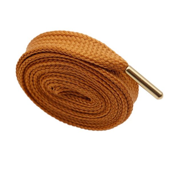 LACES Widened 1.8cm Flat Solid Color With Metal Toe Rope Decoration_vogvips.com
