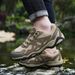 New Outdoor Casual Shoes Heightening Shoes Women's Air Cushion Hiking Shoes Hiking Shoes_vogvips.com