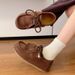 2025 Thick-Soled Tassel For Women Autumn New Fashion Versatile Slip-On Casual Lightweight Single Shoes_vogvips.com