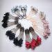 Charming Shark Mouth With Floral Transparent Straps, Flat Bowknot Slippers, Plastic Summer Women's Sandals_vogvips.com
