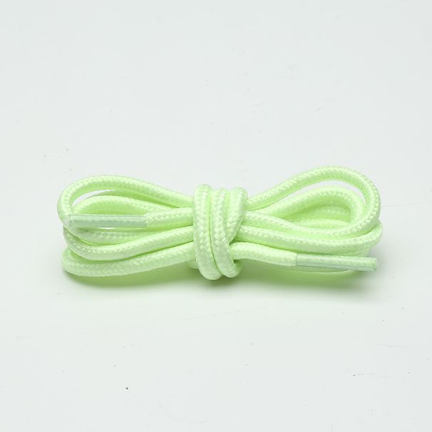 Shoe Accessories round luminous fluorescent polyester colored shoelaces suitable for sports shoes,sneakers,dad shoes,flying woven shoes_vogvips.com