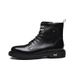 European Warm Series Trendy Brand Martin Mid-Cut High Street Style, Fashionable British Boots, Genuine Leather Work Boots For Men, Winter_vogvips.com