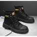 European Warm Series New Martin High-top Shoes Breathable Thick-soled Canvas Casual Men's Workwear Versatile Motorcycle Ankle Boots_vogvips.com