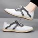 Sports And Leisure Shoes Soft Sole Travel Lace-up Baita Casual Men's Shoes_vogvips.com
