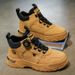 High-Top Martin Boots For Men, Autumn Work Shoes, Men's Trendy Versatile Thick-Soled Sneakers, Casual Short Boots_vogvips.com