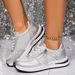 Women's Sports Casual Shoes New Fashion Wedge Heel Thick Bottom Casual Sports Women's Single Shoes 43 Large Size_vogvips.com