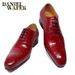 Business Formal Oxford Genuine Stone Pattern Embossed Leather Men's Office Wedding Banquet Shoes_vogvips.com
