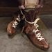 MTX 2025 New Niche Boxing Suede Lace-up Ankle Flat Height-increasing German Training Boots_vogvips.com