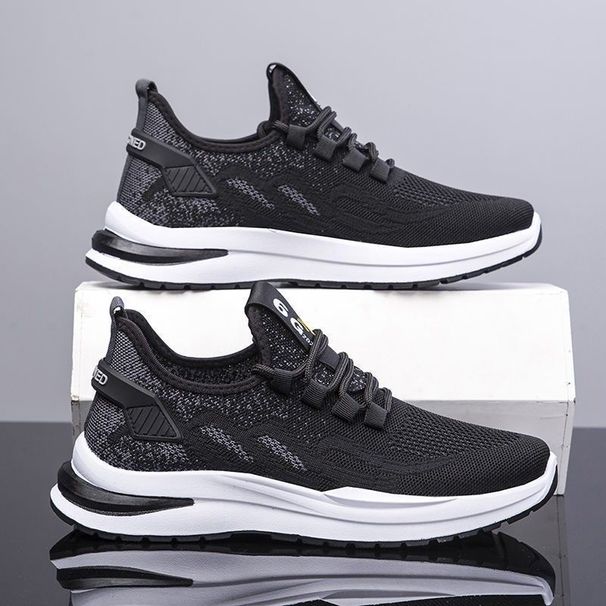 NIOHE Men Sneakers Mesh Breathable Light Running Men Sport Shoes Hombre Zapatillas De Deporte Chaussure_vogvips.com