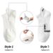 4 Pairs Man Cotton Short Socks Fashion Breathable Mesh Men Comfortable Casual Ankle Sock Pack Male Street Fashions_vogvips.com