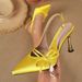 Pointed Toe Bowknot High Heels For Women 2026 New Style Satin Stiletto Summer Women's Shoes To Pair With Dresses And_vogvips.com