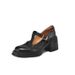 Women's Shoes Spring And Autumn Round Toe High Heels Thick Heels Genuine Leather Thick Soles Retro Versatile Mary Jane Shoes For Women_vogvips.com