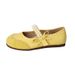 French Beautiful Silver Single Shoes Women's Spring And Summer Ballet Shoes Flat All-match Skirt Mary Jane Shoes_vogvips.com