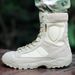 European Warm Series Spring And Autumn CQB Ultra-light Combat Breathable Shock-absorbing Men's Outdoor High-top Shoes Security Check Tactical_vogvips.com