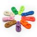8mm polyester single flat colored shoelaces_vogvips.com