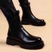 Martin Boots Men's High-top Shoes Medium-top Short Boots Outdoor Men's Boots Heightening Medium Tube Chelsea Boots Men_vogvips.com