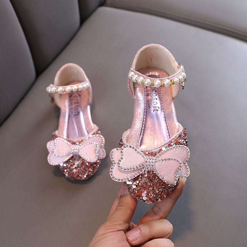 New Lady Baby Girl Girl Princess Diamond Single Shoe Shoes Dance Show Shoes Sandals_vogvips.com