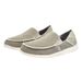 Euro Step Habib Bear Loafers Spring And Autumn Casual Canvas Low-top Round Toe Men's Shoes Breathable New Style_vogvips.com