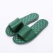New Summer Silk Wedding Couple Pair Of Soft Sole Indoor Home TPR Breathable Cool Slippers, Men's Large_vogvips.com