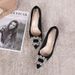 2025 Spring And Summer New Fashionable Pointed High Heels With Water Diamond Accessories Versatile Commuter Single Shoes_vogvips.com