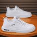 Men's Slip-on Sneakers Breathable White Flat Summer Casual Fashion Comfortable Lightweight Walking Shoes Trendy Soft Classic_vogvips.com