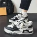 Large Leisure Sports Men's Thick Sole Height Increasing Leather Surface 46 Size Board Shoes_vogvips.com