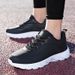 Black Sports With Leather Surface, Men's Shoes, Lightweight Trendy, Soft Sole, Comfortable And Breathable, Casual_vogvips.com